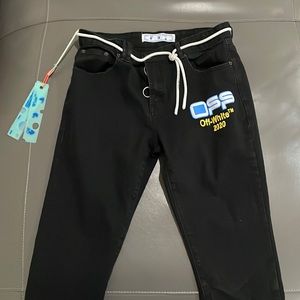 Off white jeans